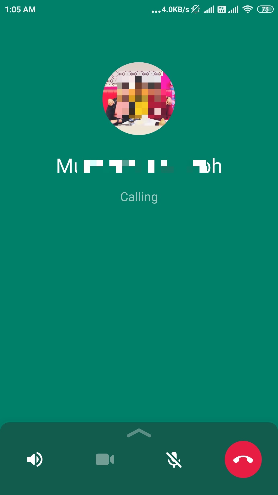 Teams call keeps ringing continuously even after answering