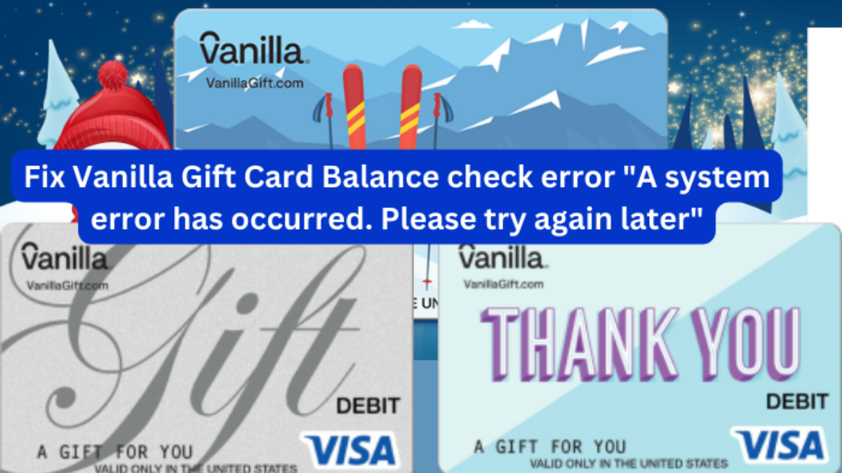 How To Check Your Vanilla Gift Card Balance for Holiday Shopping |  GOBankingRates